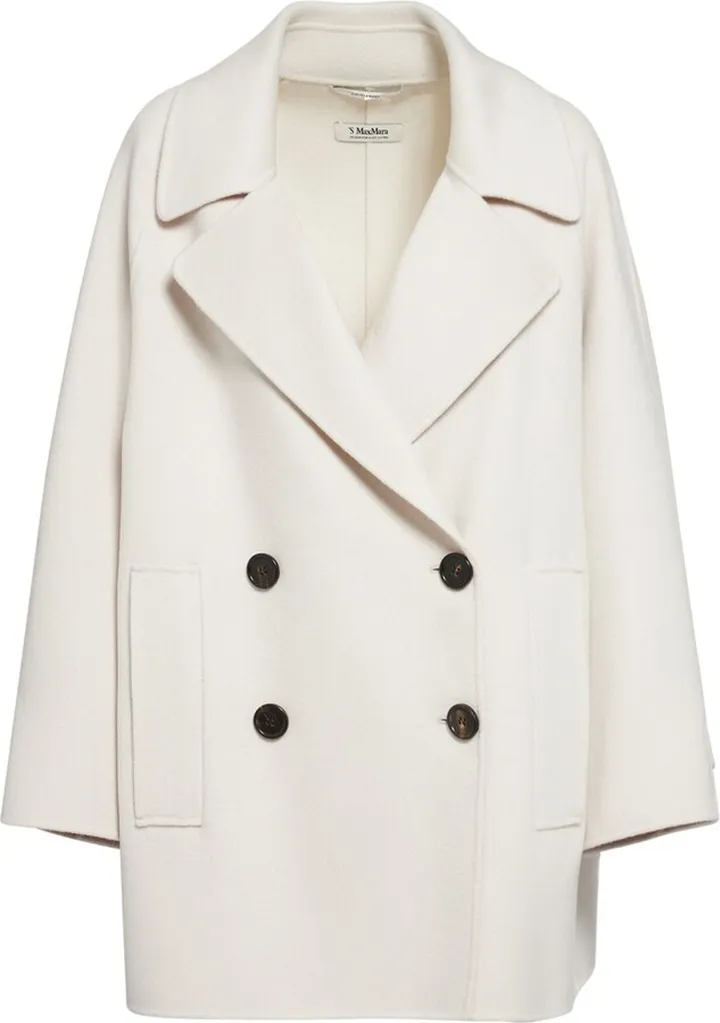 Capri double breast wool short coat
