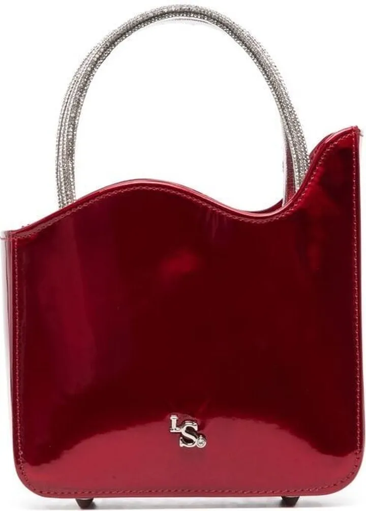 Ivy patent-leather mini bag