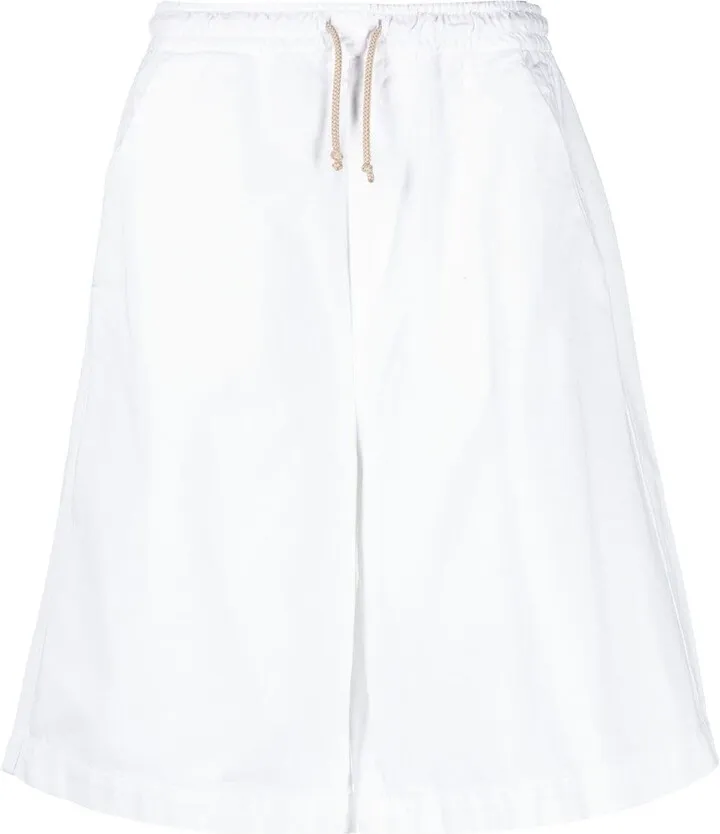 Oversize Cotton Shorts