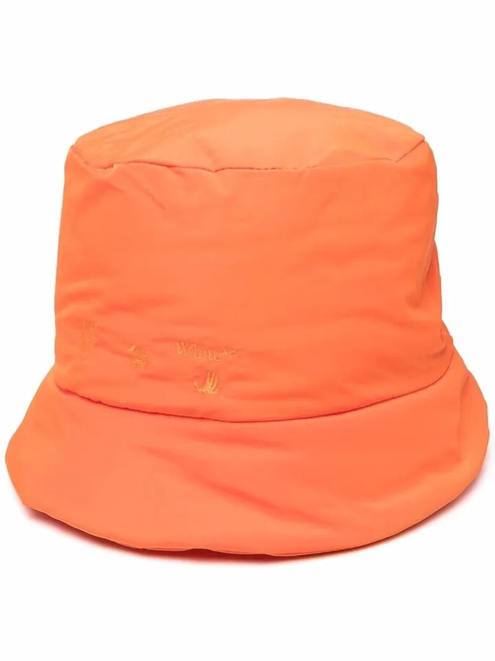 Embroidered-Logo Bucket Hat