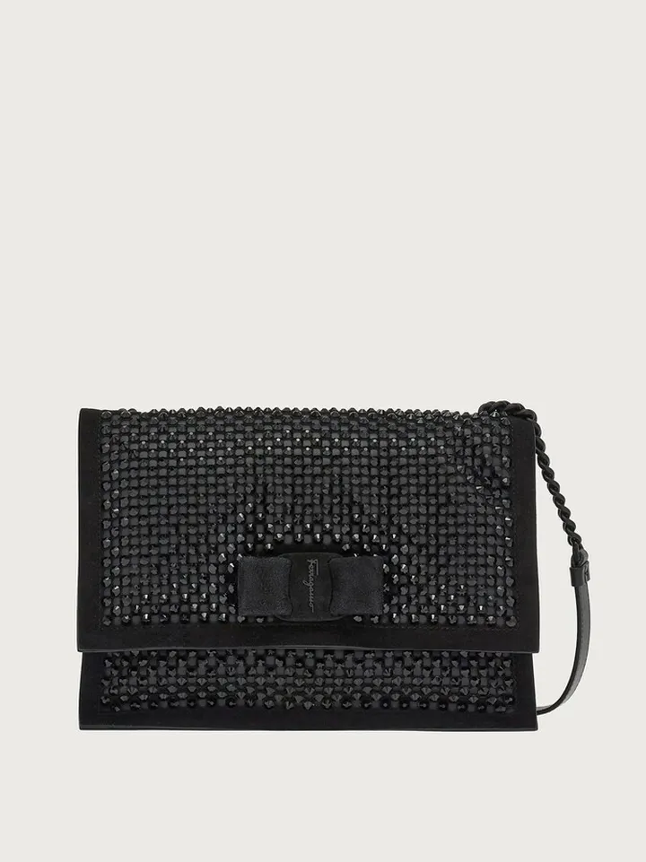 Ferragamo Women Viva Bow bag (S) Black