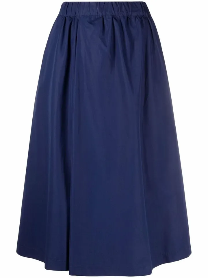 Wide-Leg Cropped Trousers