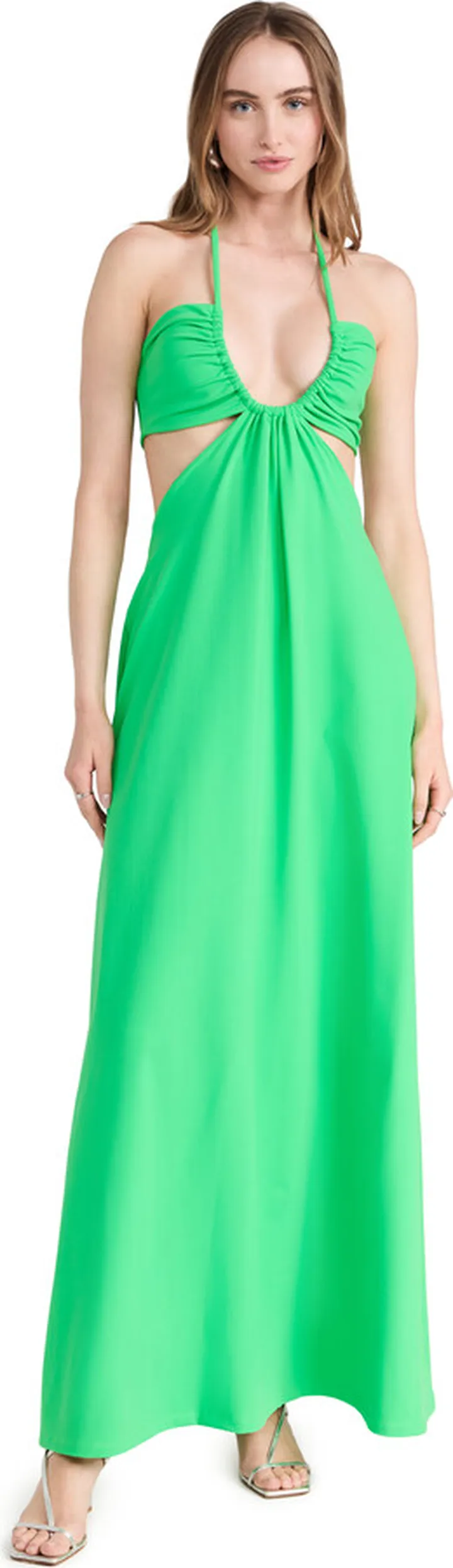 Susana Monaco U Halter Cut Out Dress