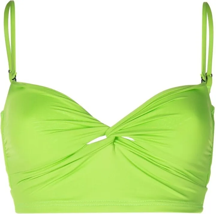 Daphne gathered bikini top