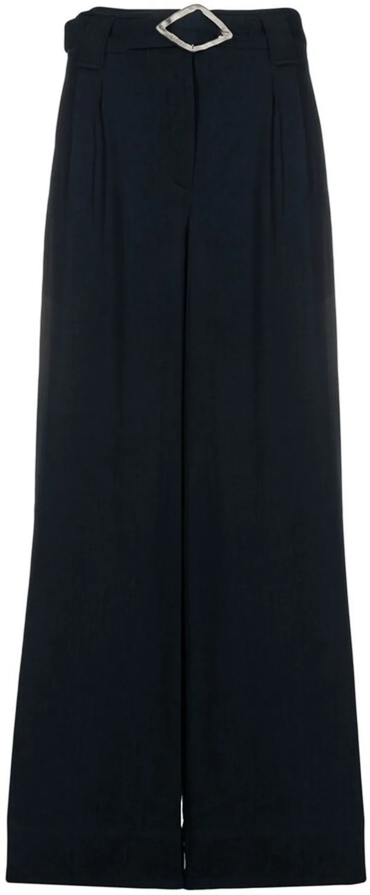 High-Waisted Tailored Trousers
