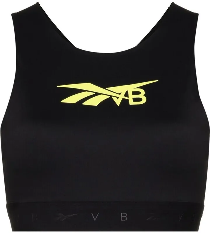 Logo-Print Cropped Vest