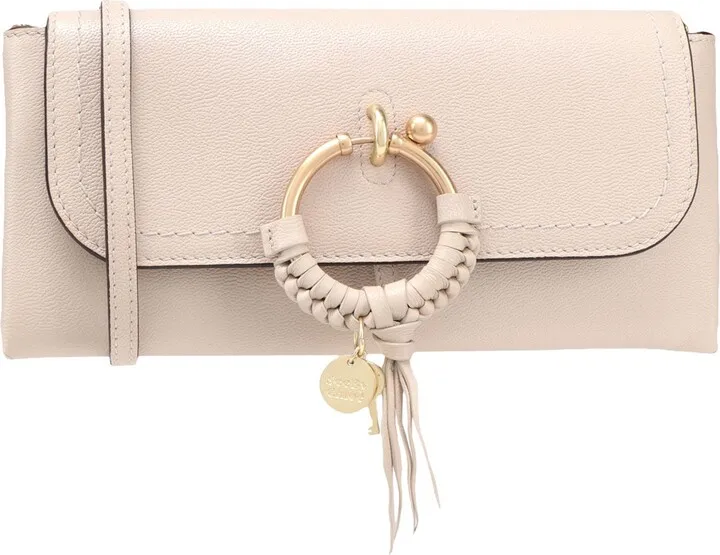 Joan Clutches Evening Bag Cross-body Bag Ivory