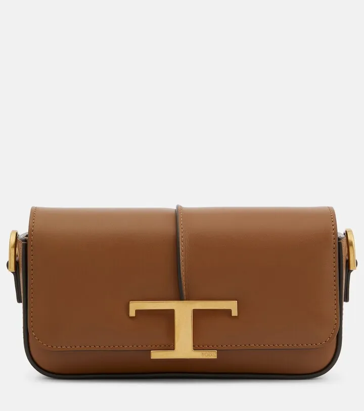 T Timeless Mini leather shoulder bag