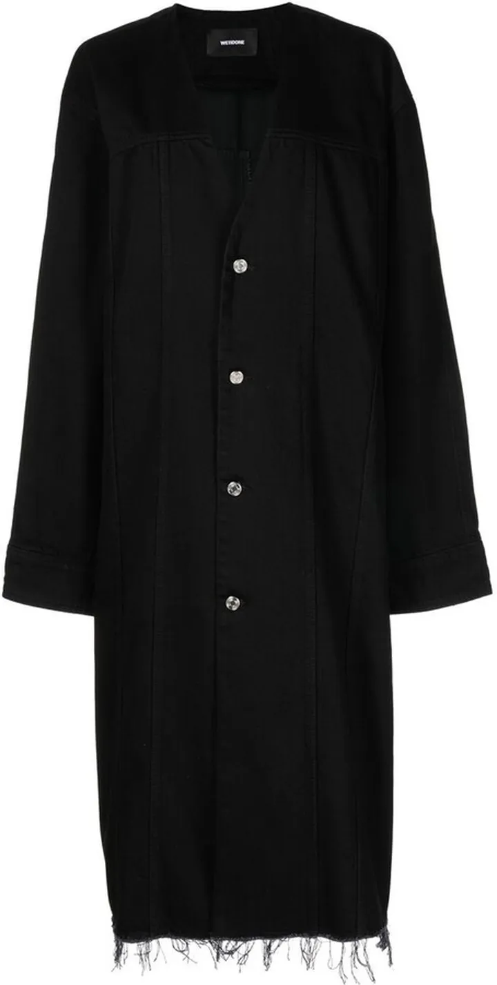 Logo Single-Breasted Coat