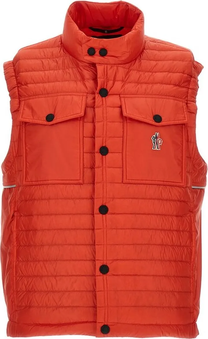 Moncler Grenoble Logo Patch Padded Vest