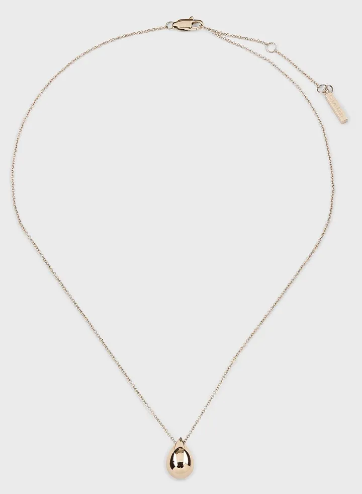 Sculptured Drops Necklace