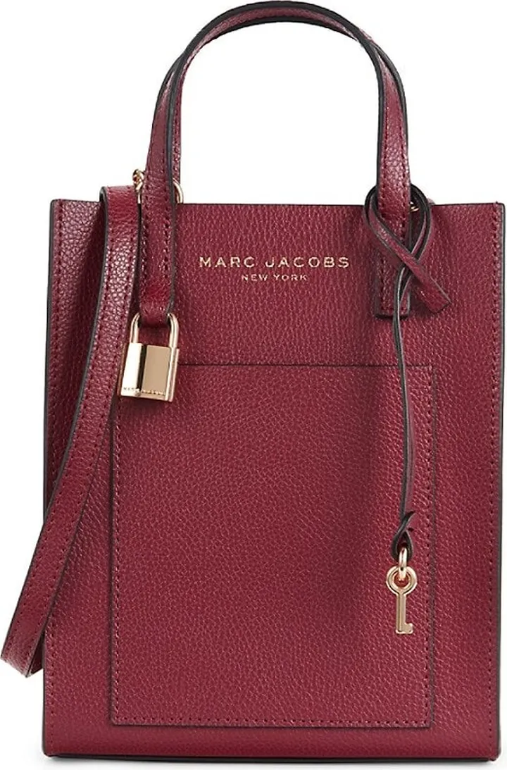Micro Mini Leather Tote