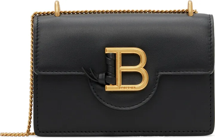 Balmain Black B-Buzz Bag