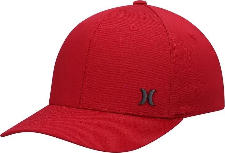 Men's Hurley Red Iron Corp Flex Hat
