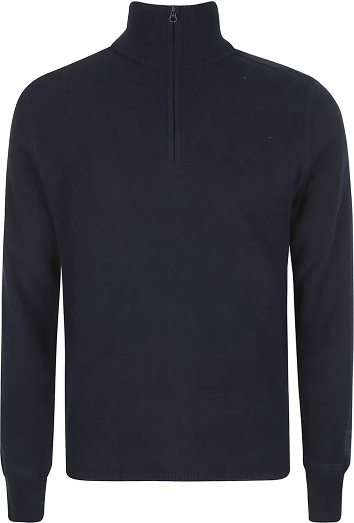 Cotton Crepe Zipped Knit
