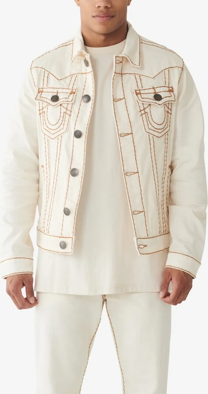 True Religion Men's Jimmy Super T Denim Jacket