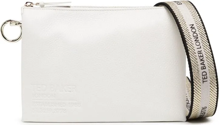 Delphia leather crossbody bag