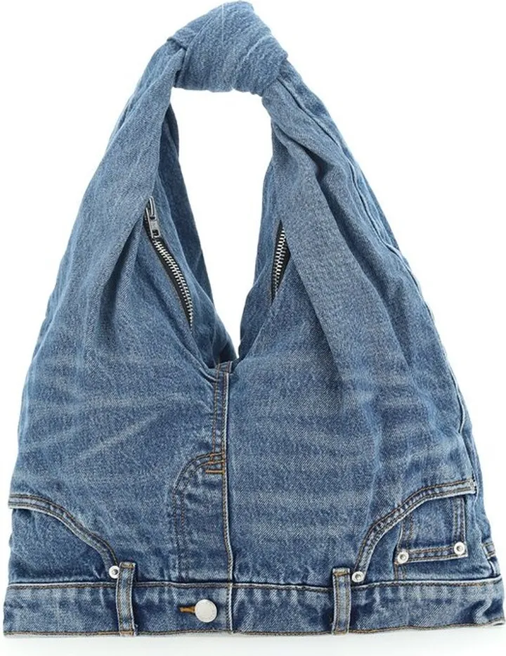Alexander Wang Small Denim Hobo Bag