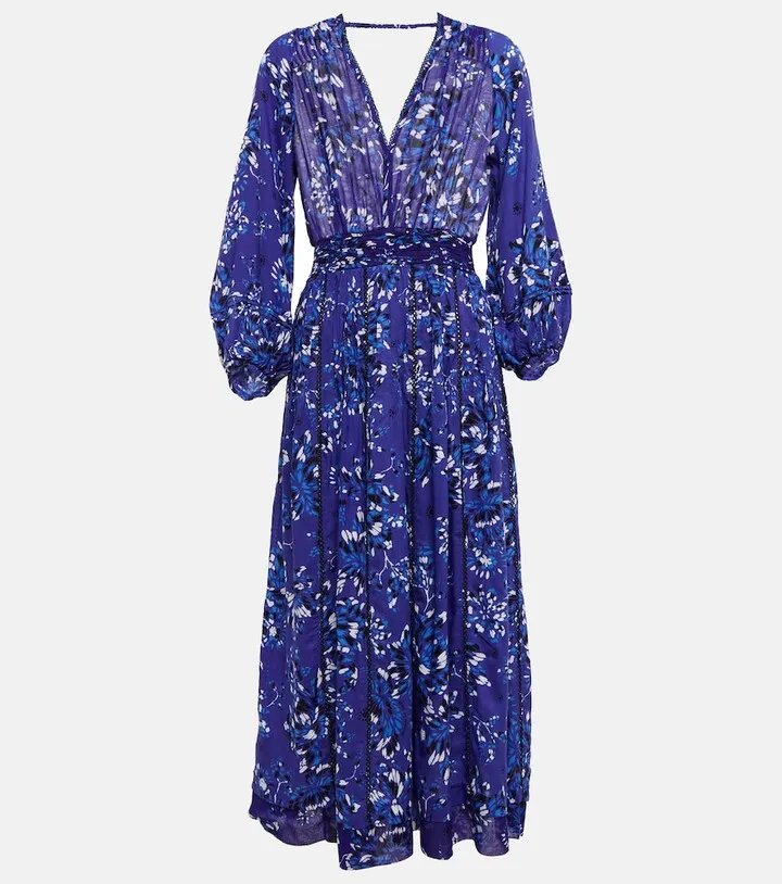 Anabelle floral midi dress