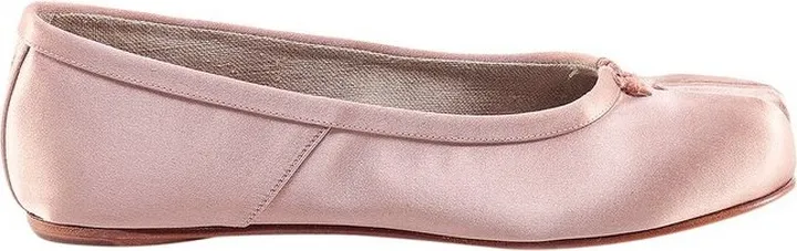 Maison Margiela Tabi Satin Ballerina Shoes