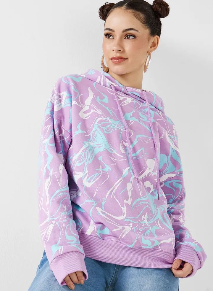 All Over Printed Hoodie
