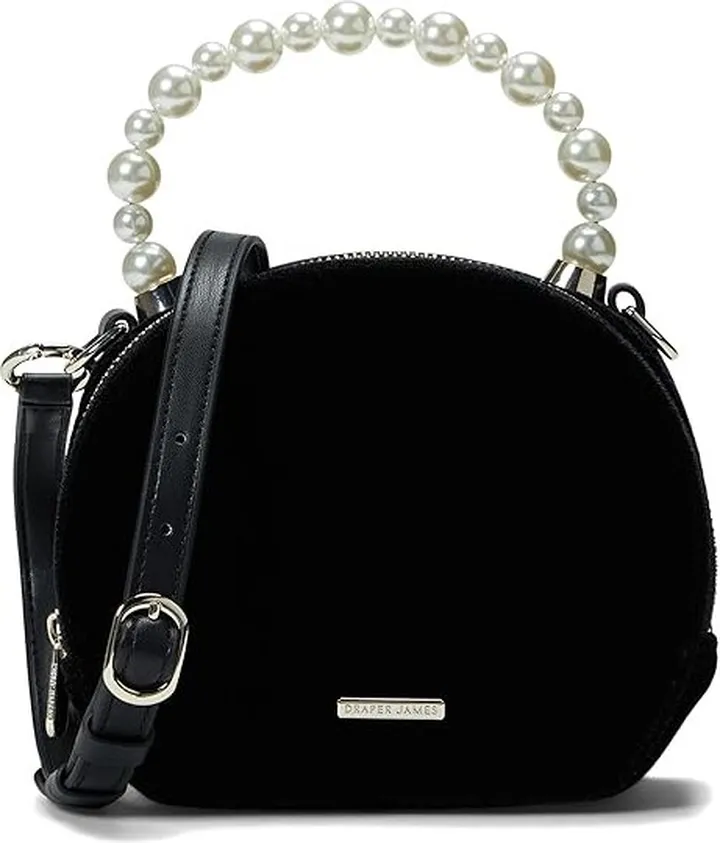 Draper James Zoe (Black Overflow) Handbags