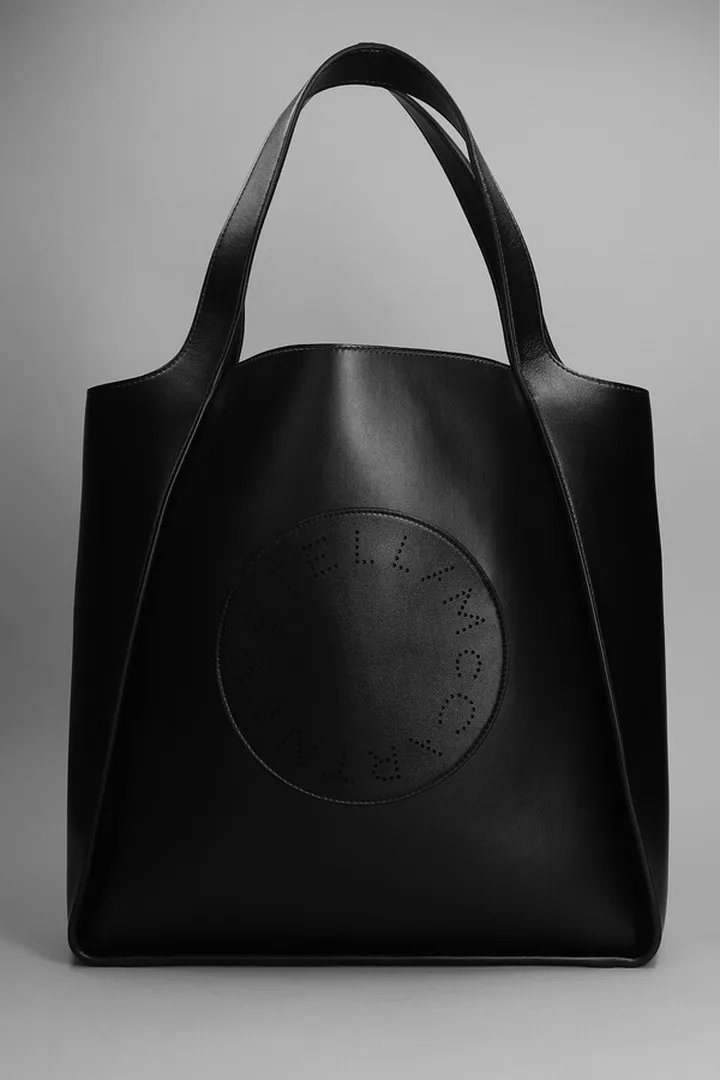 Tote In Black Polyester