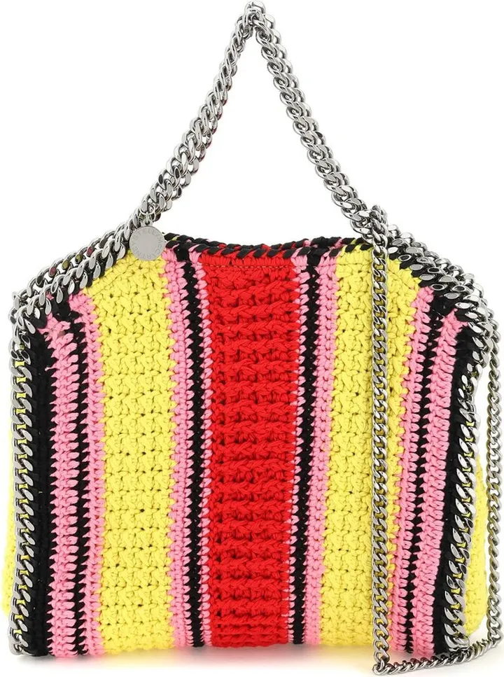 STELLA McCARTNEY 'FALABELLA' CROCHET TOTE BAG