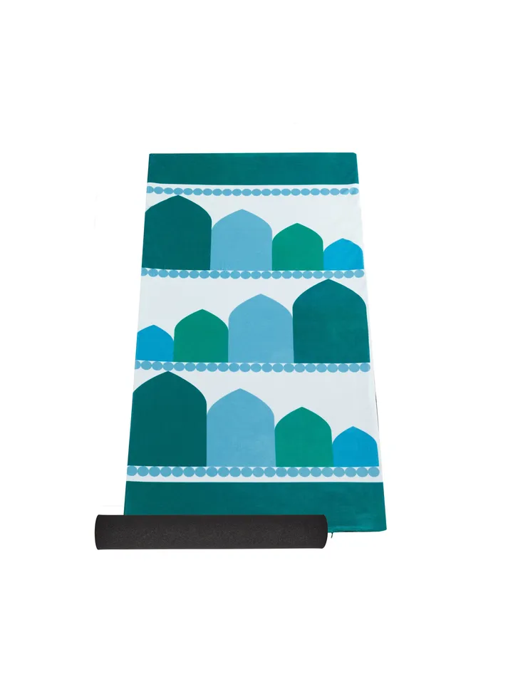 Sabr 'Salalah' Comfort Prayer Mat with Memory Foam Insert