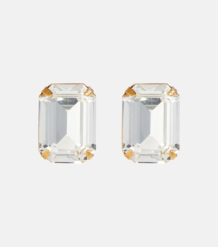 Shiloh crystal-embellished earrings
