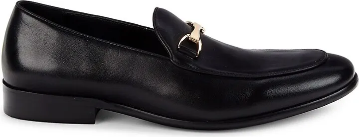 Dunham Leather Bit Loafers
