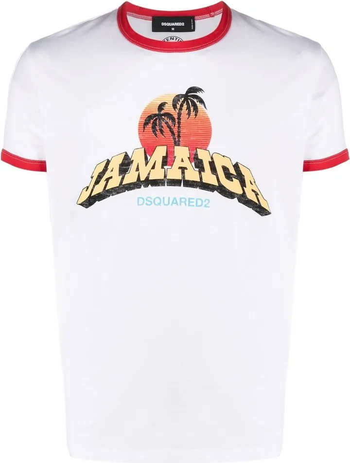 Jamaica logo-print T-shirt
