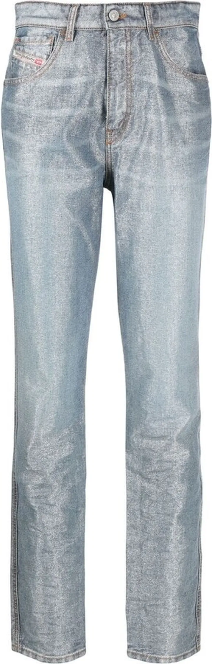High-Rise Slim-Fit Jeans