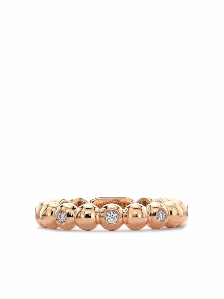 18kt yellow gold Bohemia diamond ring