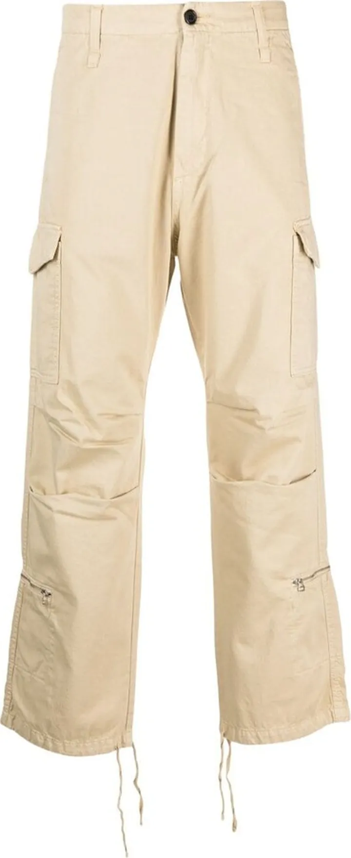 Straight-Leg Cargo Trousers