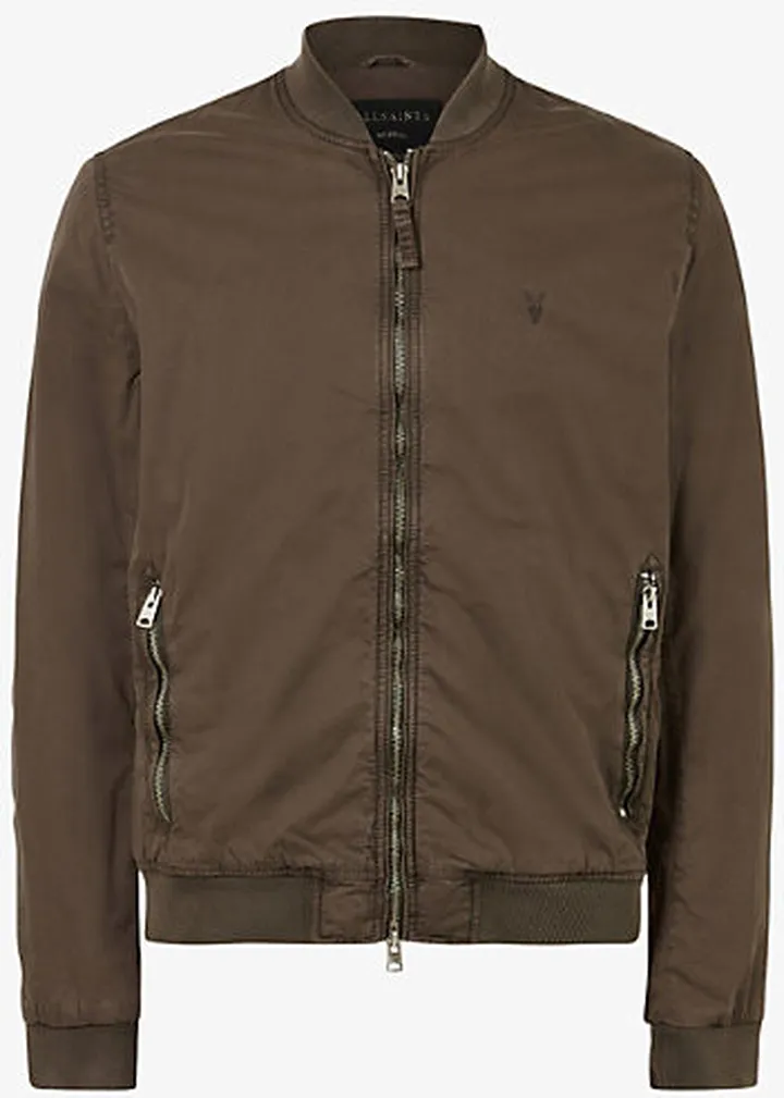 Mens Chocolate Brow Lows Padded Cotton Bomber Jacket Xxl