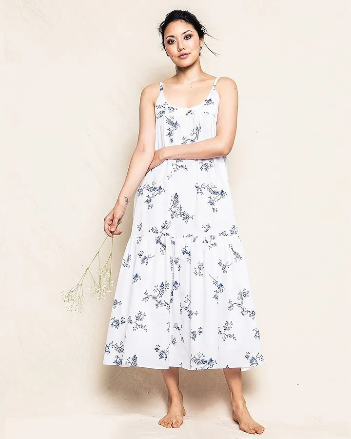 Petite Plume™ women's Chloe nightgown in floral