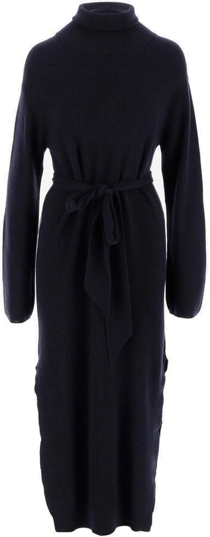 Nanushka Canaan Tied-Waist Knit Midi Dress