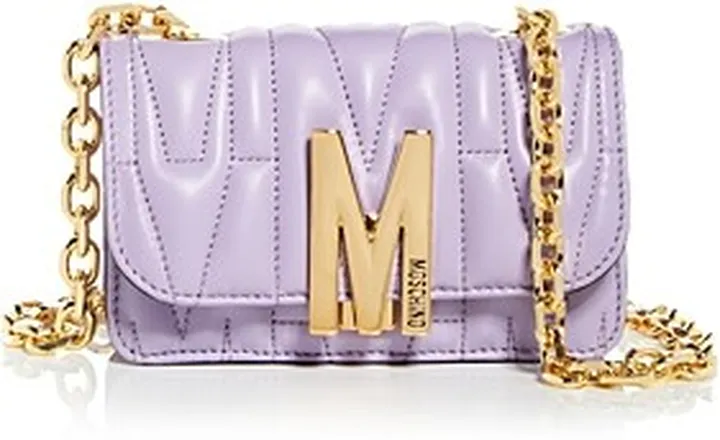 Moschino Mini Quilted Leather Crossbody
