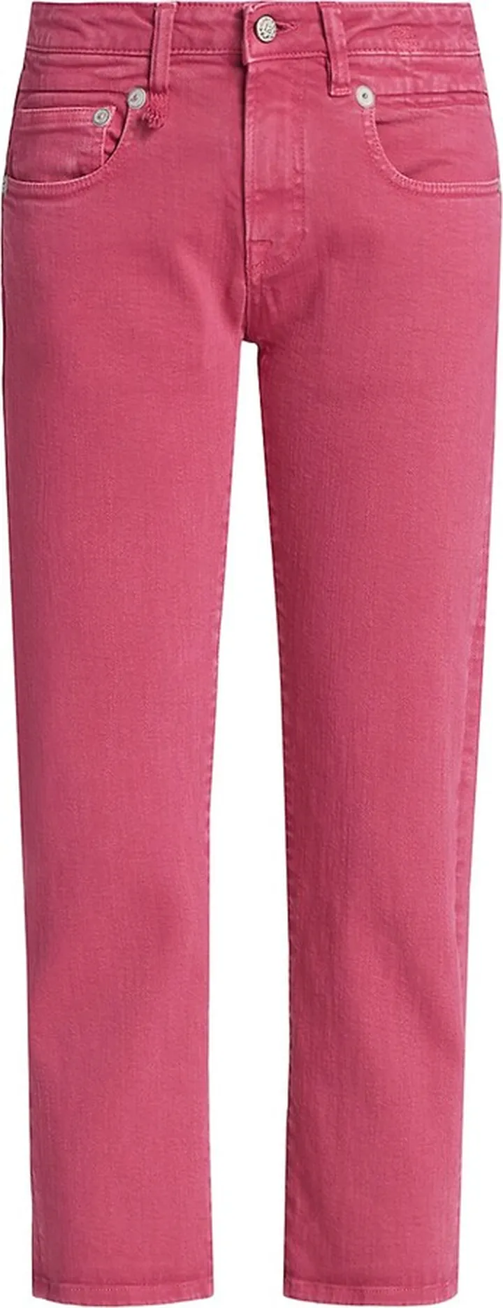 Cropped Boy Straight-Leg Jeans