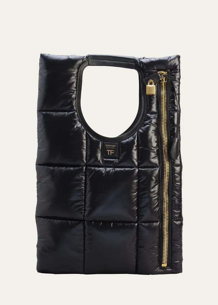 Alix Quilted Nylon Shoulder Bag