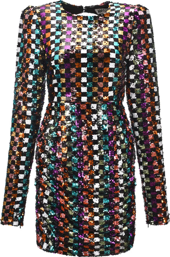 AMY LYNN - Tango Multi Sequin Mini Dress