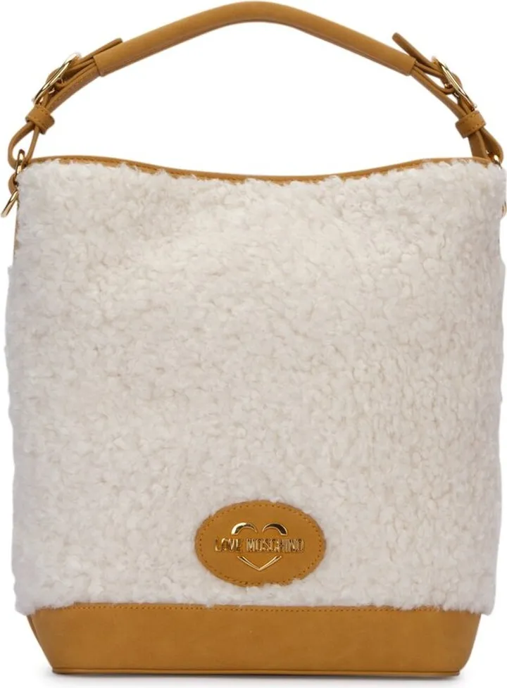 Love Moschino Logo-Plaque Tote Bag