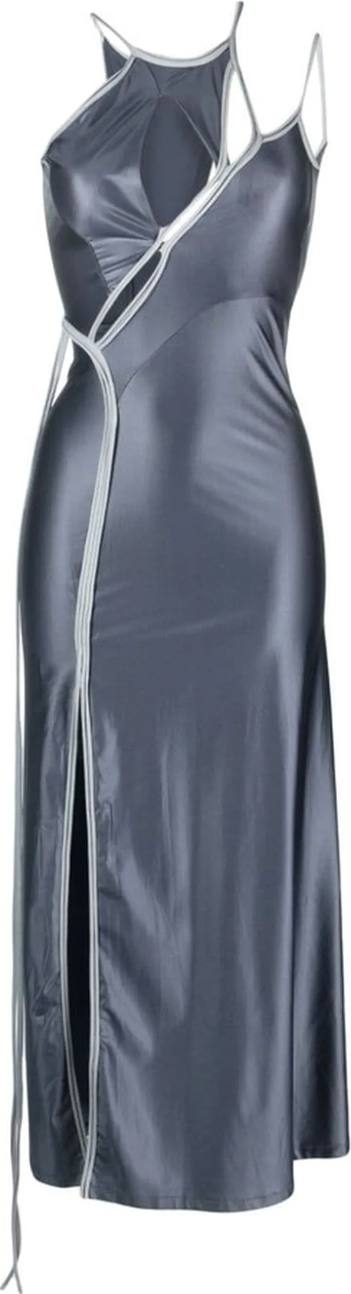 Cut-Out Panelled Dress