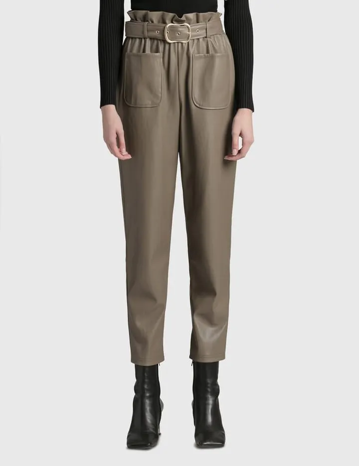 Renata Vegan Leather Pants