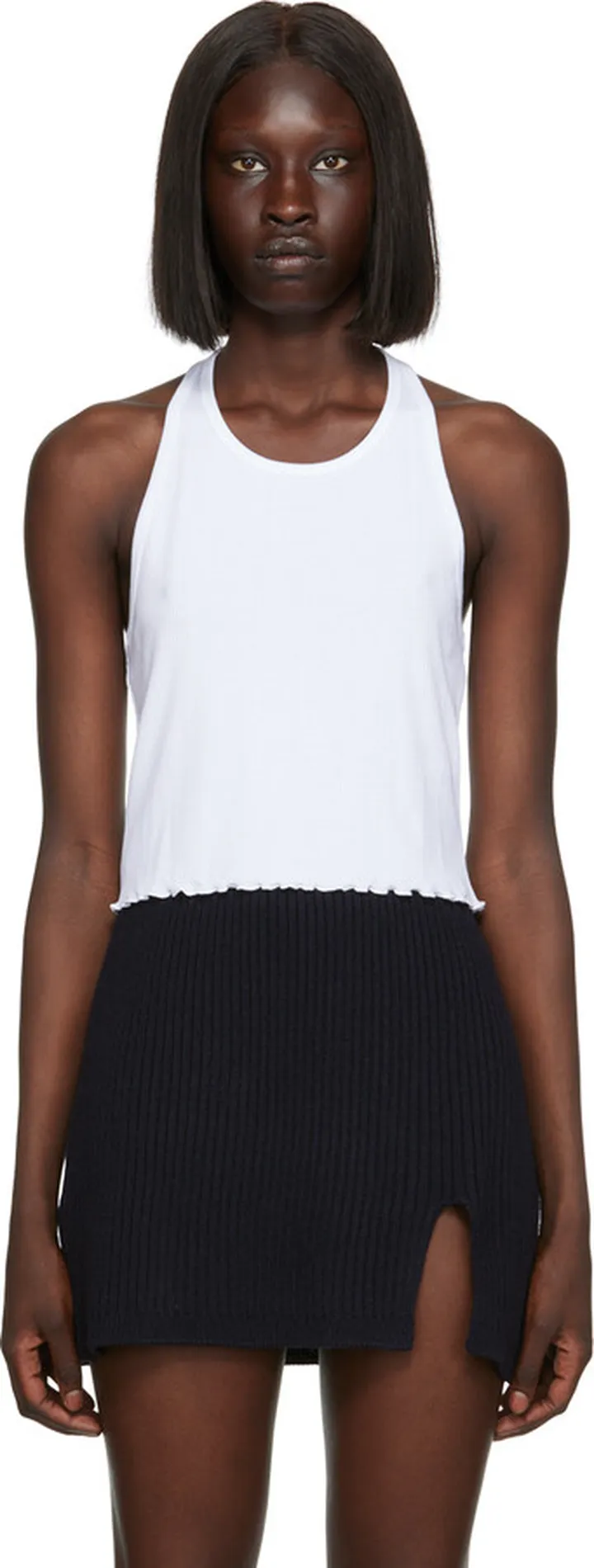 Filippa K White Halter Tank Top