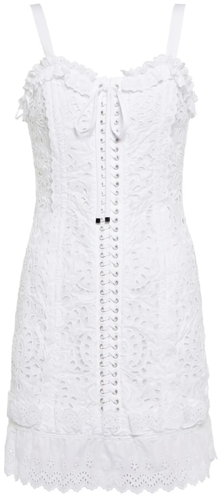 Broderie anglaise minidress
