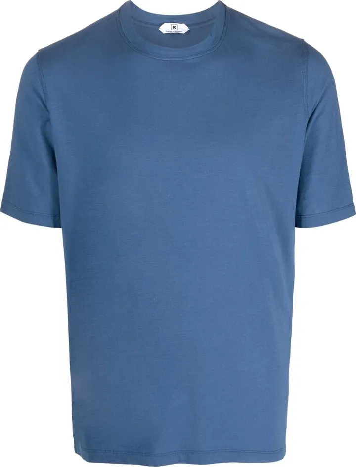 crew-neck stretch-cotton T-shirt