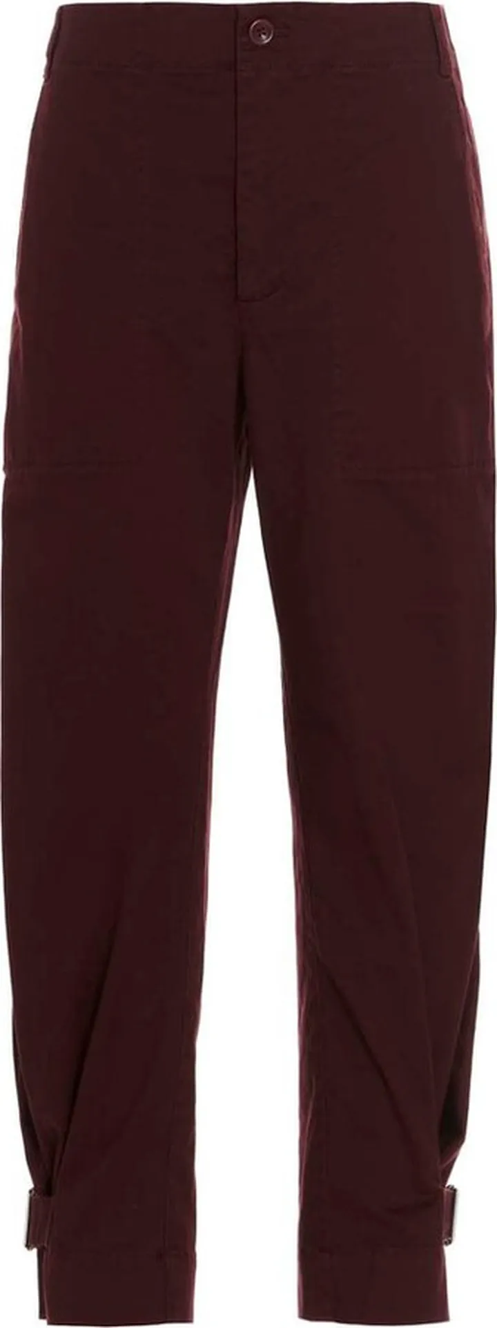 Proenza Schouler White Label Cropped Twill Trousers