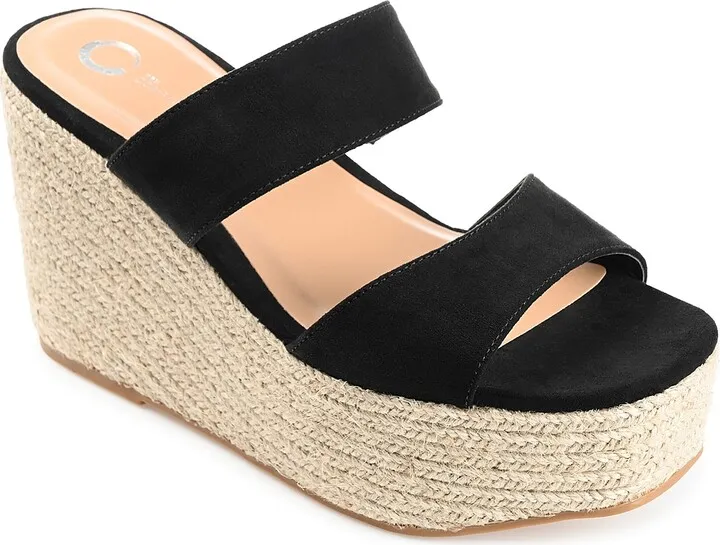 Journee Collection Ilyana Espadrille Wedge Sandal